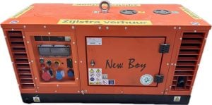 Alternative view of Aggregaat 10 Kva  230/400 volt. diesel geluid ged.