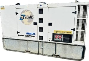 Aggregaat 135 Kva  230/400 volt. diesel geluid ged