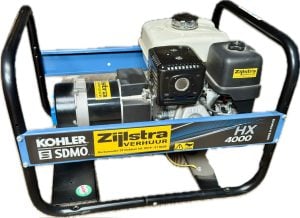Aggregaat 4 kw 230 volt. benzine